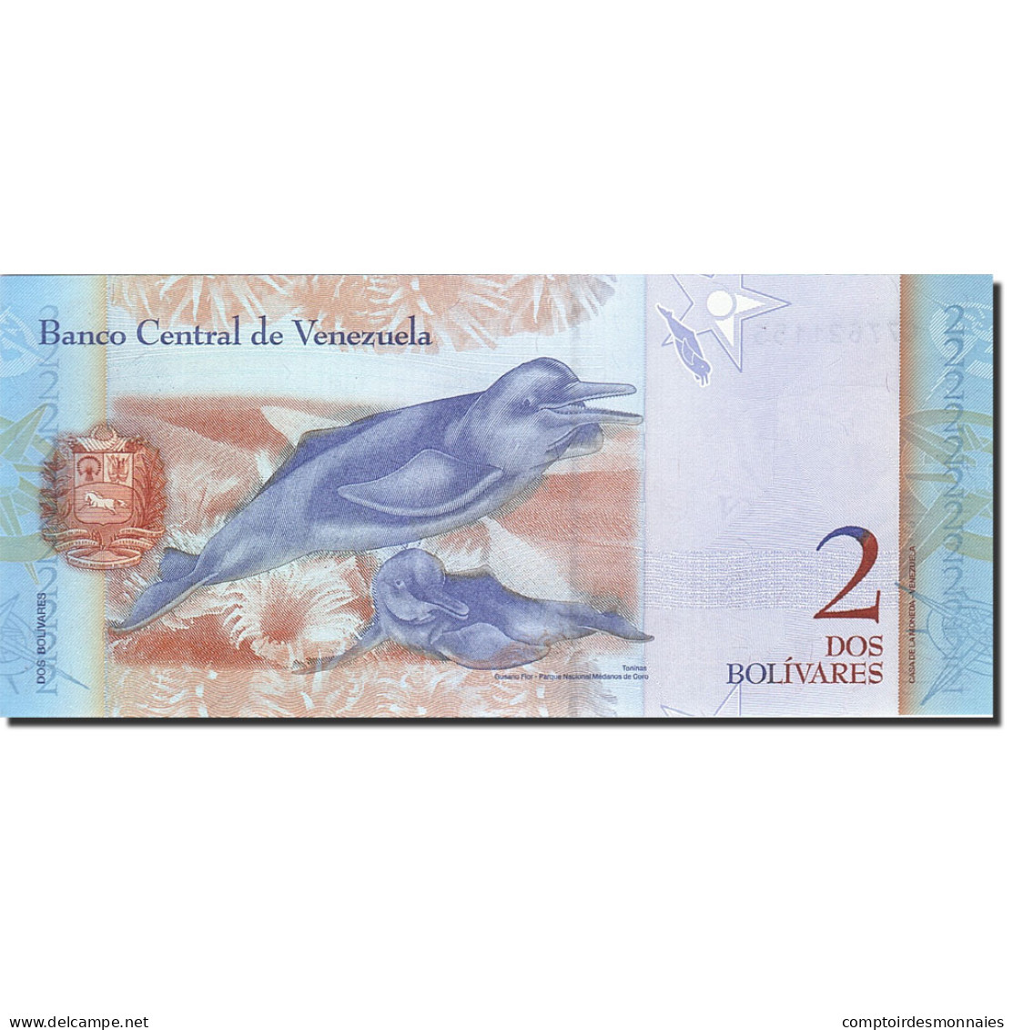 Billet, Venezuela, 2 Bolivares, 2007, 2007-03-20, KM:88a, NEUF - Venezuela