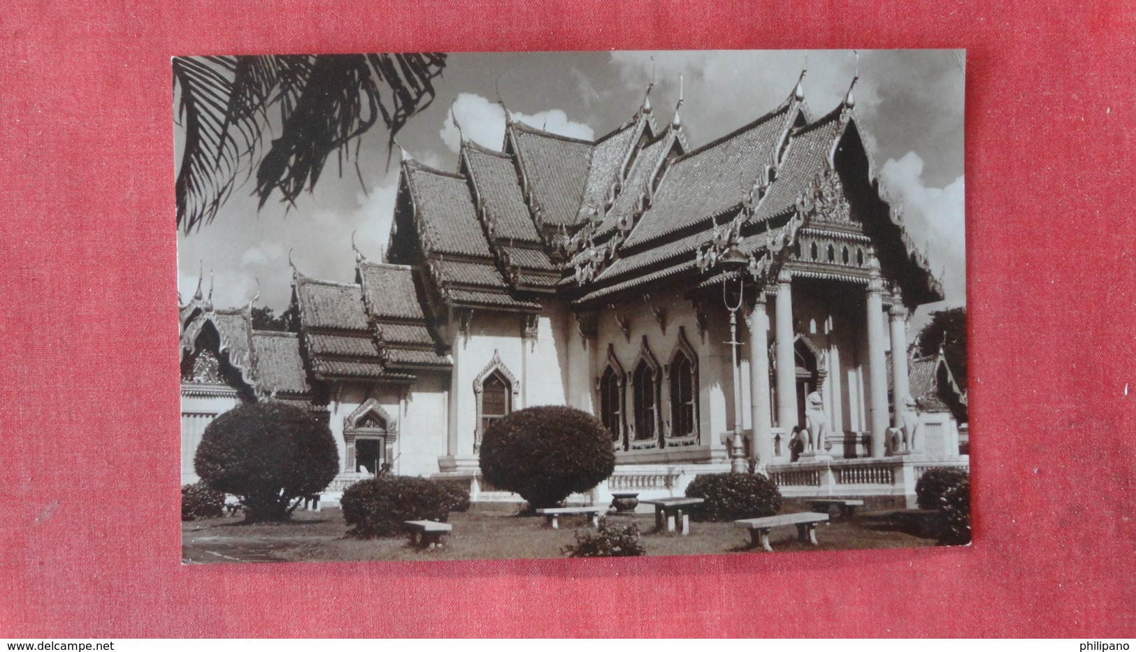 RPPC Wat Benchamabophit, Bangkok, Thailand --  Ref 2565 - Thailand