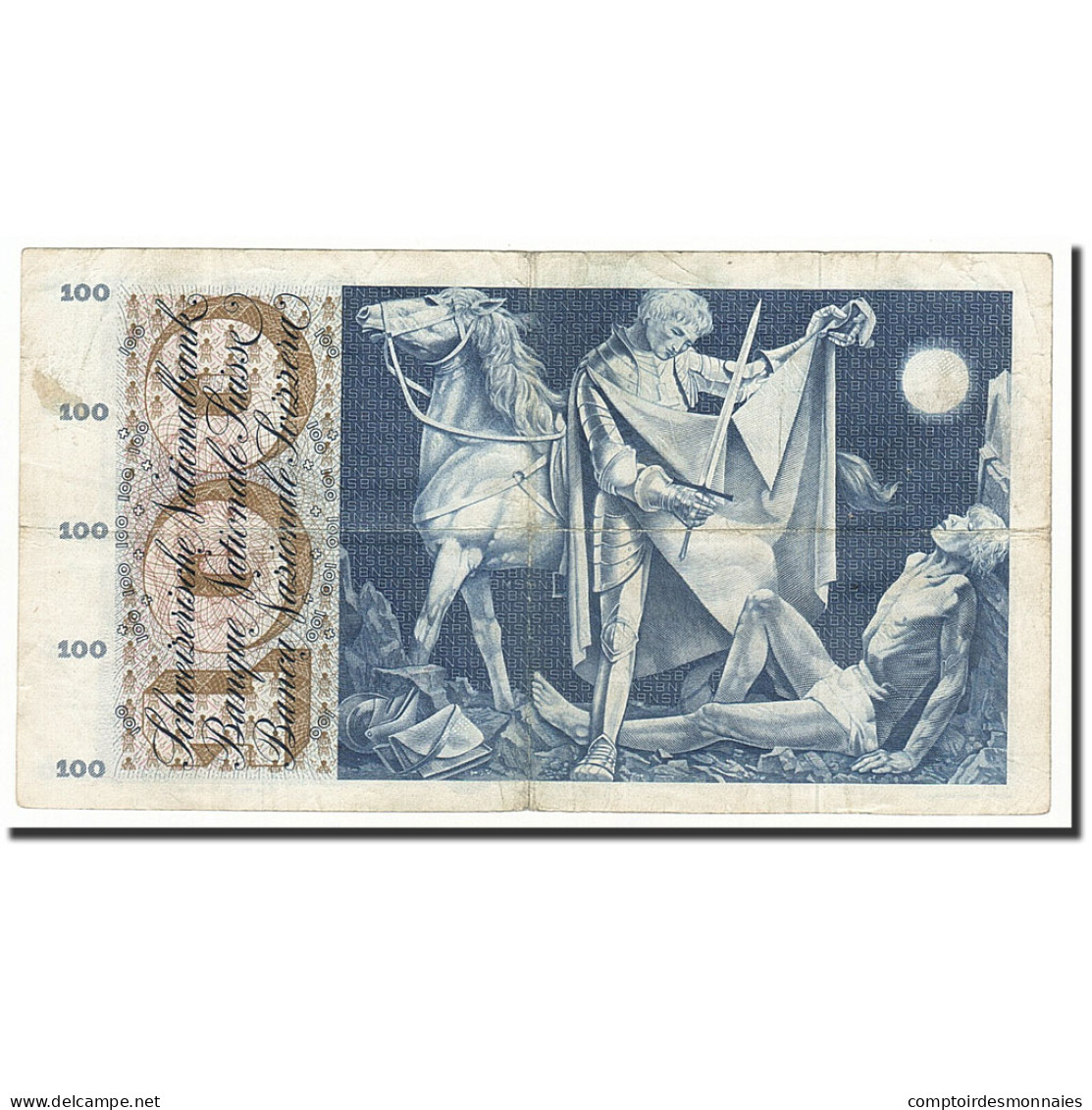 Billet, Suisse, 100 Franken, 1957-10-04, KM:49b, TB - Switzerland