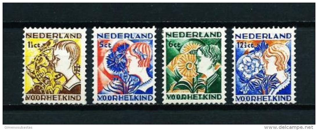 Holanda  N&ordm; Yvert  245/8  En Nuevo* - Neufs