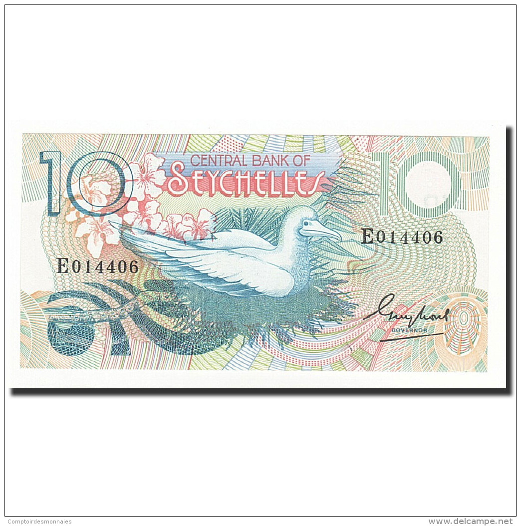 Seychelles, 10 Rupees, Undated (1983), KM:28a, NEUF - Seychelles