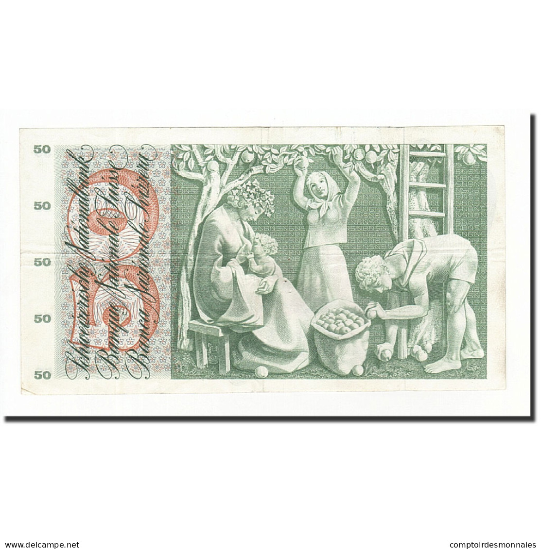 Billet, Suisse, 50 Franken, 1963-03-28, KM:48c, TB+ - Suiza