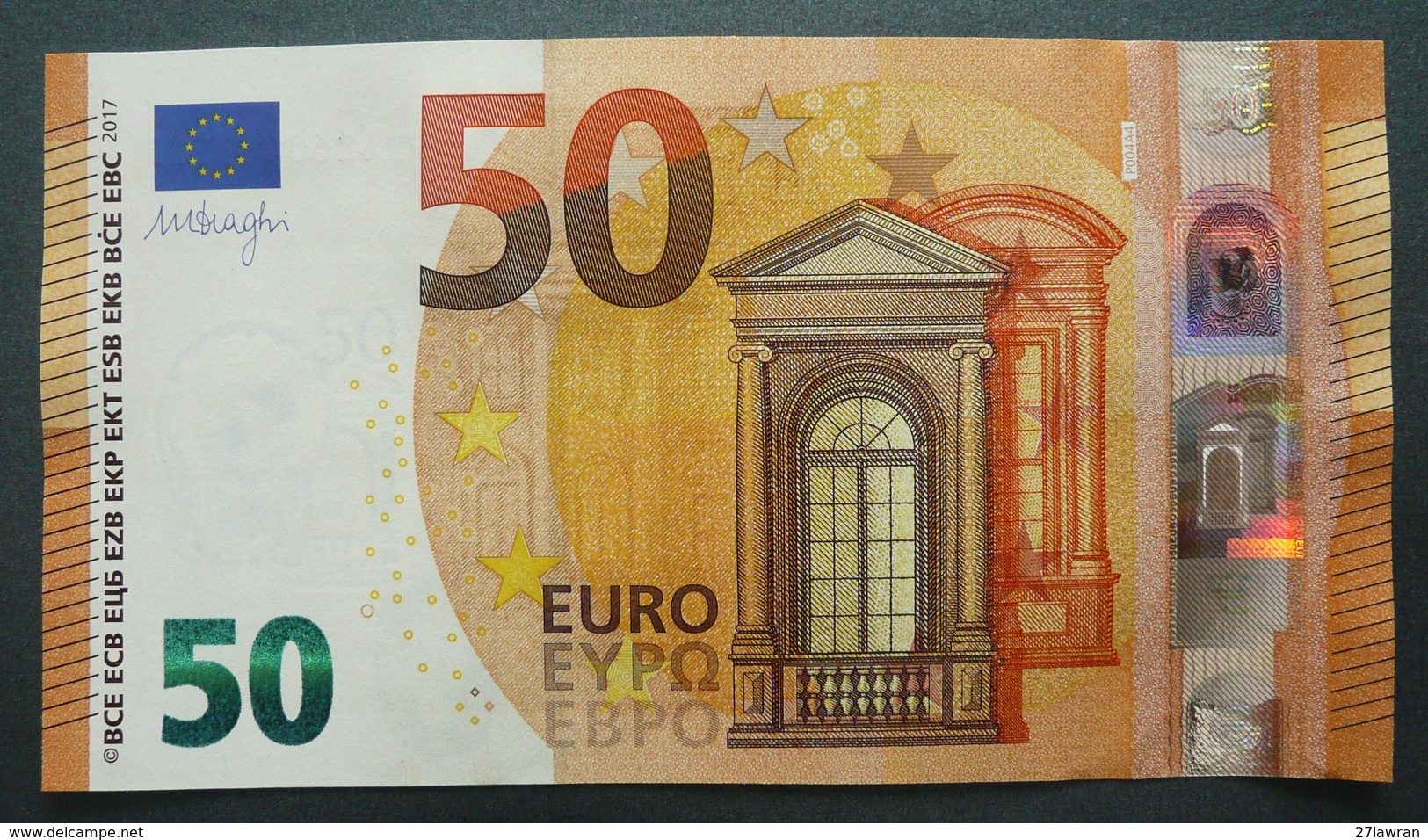 Banknoten, EURO, 2017, 50 Euro, PB 4260417235, (P004A4) - 50 Euro