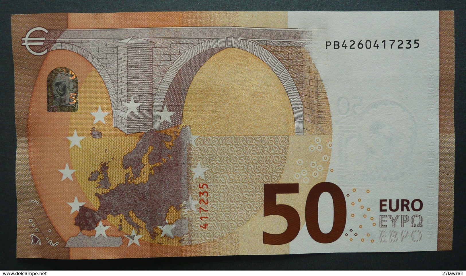 Banknoten, EURO, 2017, 50 Euro, PB 4260417235, (P004A4) - 50 Euro