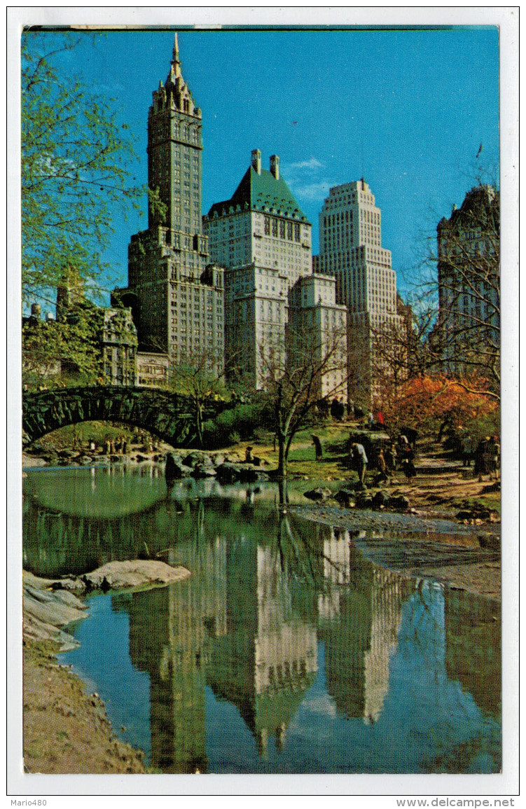 C.P. PICCOLA   FIFTH  AVENUE  HOTELS  FROM CENTRAL PARK     2 SCAN  ( NUOVA) - Empire State Building