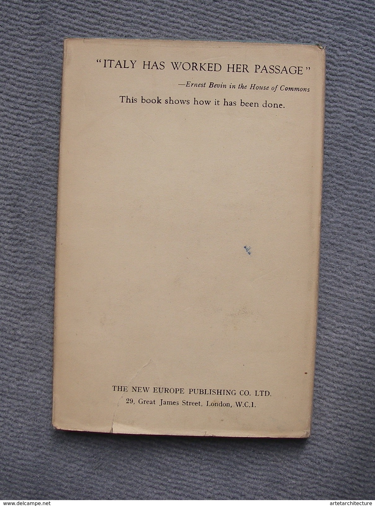 Unknown War In Italy, By Riccardo Luzzatto. Rare Exemplaire Dédicacé Et Signé - Englisch