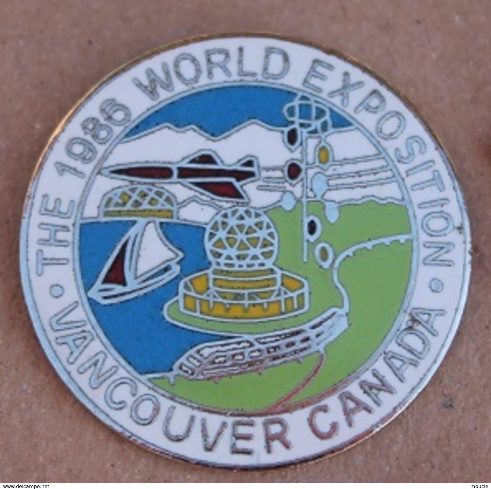 VANCOUVER CANADA - THE 1986 WORLD EXPOSITION - BATEAU - AVION - TRAIN  -  (17) - Villes