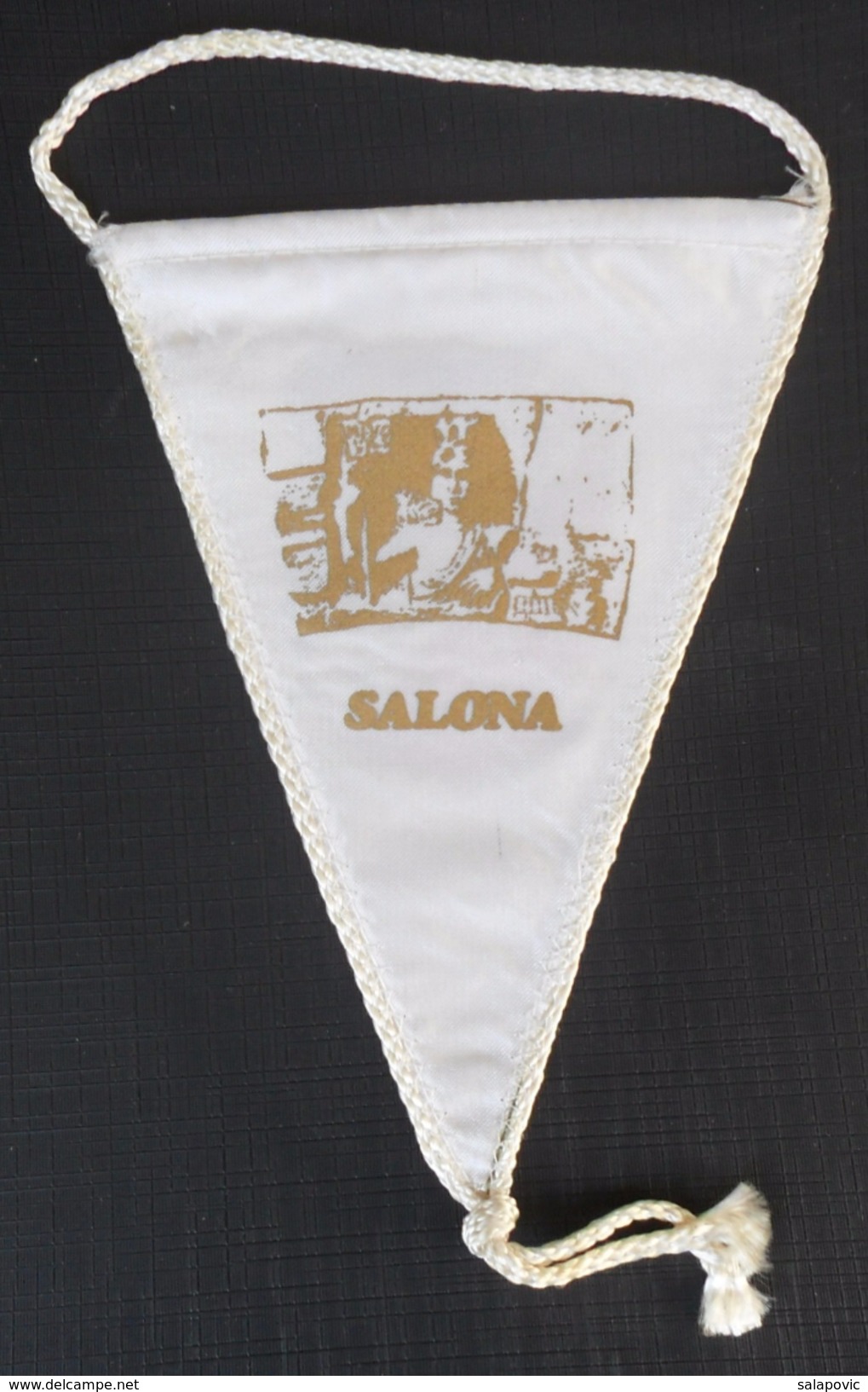 NK SOLIN CROATIA, FOOTBALL CLUB, CALCIO OLD PENNANT - Habillement, Souvenirs & Autres