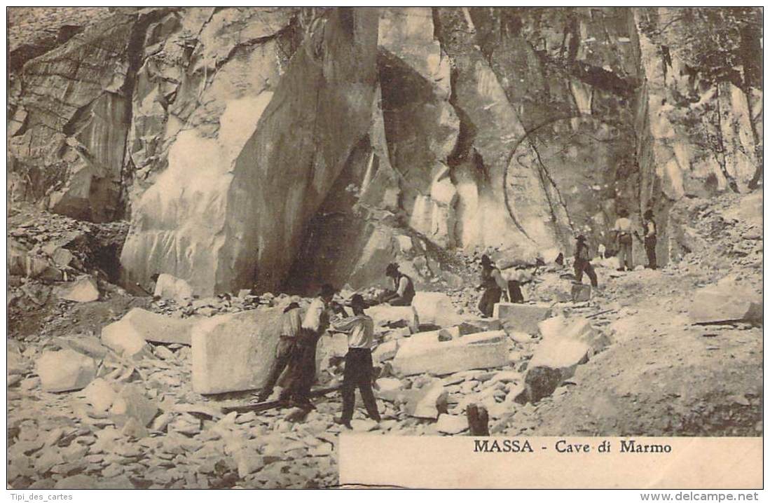 Italie - Massa - Cave Du Marbo (carrière De Marbre) - Massa