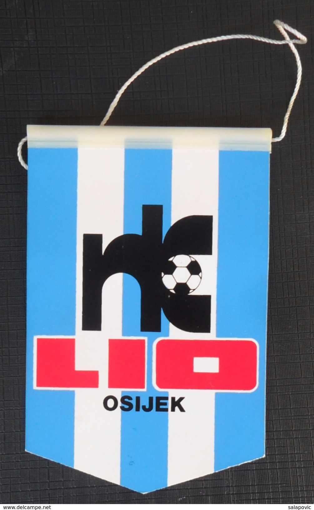 NK LIO OSIJEK, CROATIA, FOOTBALL CLUB, CALCIO OLD PENNANT - Habillement, Souvenirs & Autres