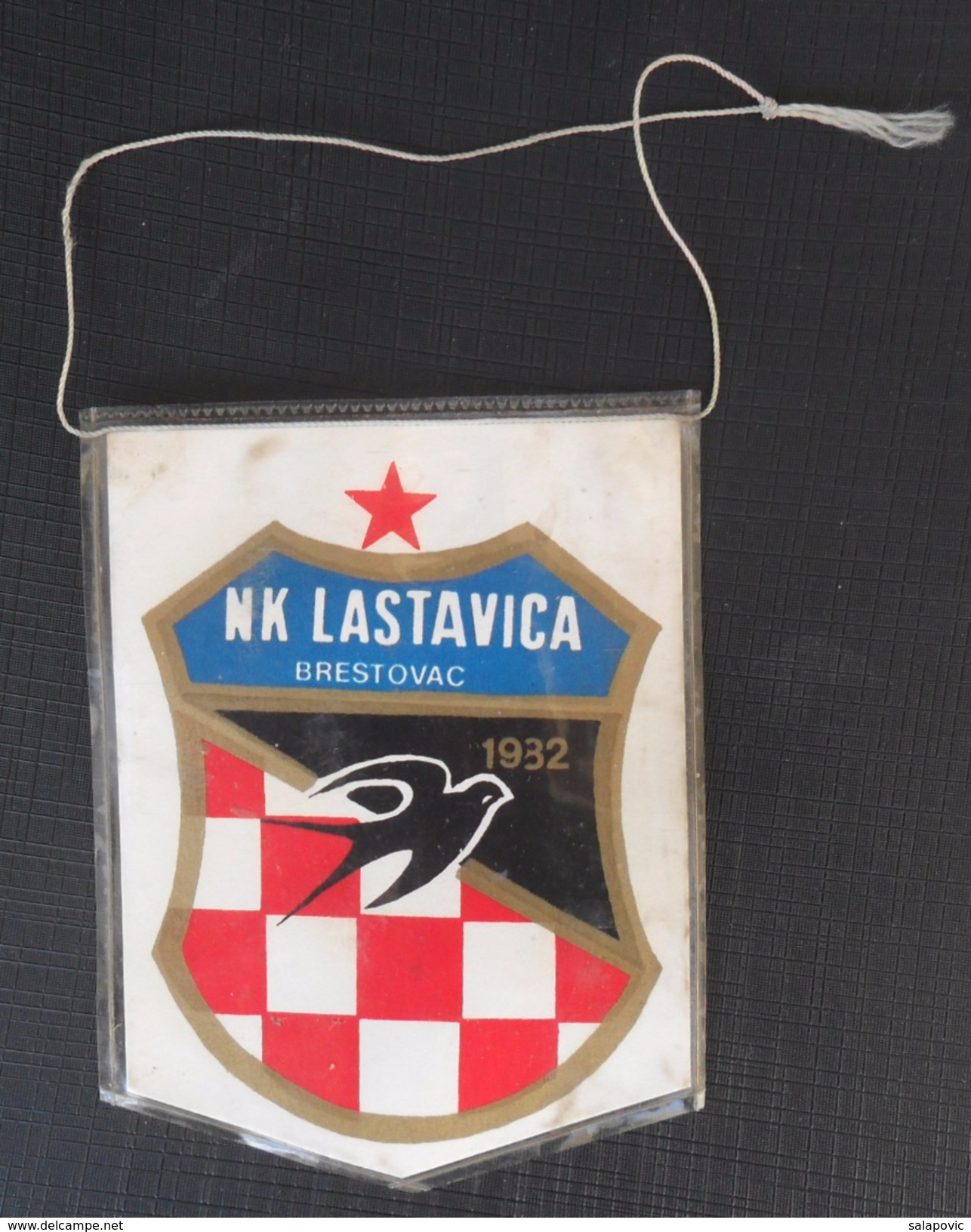 NK LASTAVICA BRESTOVAC, CROATIA, FOOTBALL CLUB, CALCIO OLD PENNANT - Uniformes Recordatorios & Misc