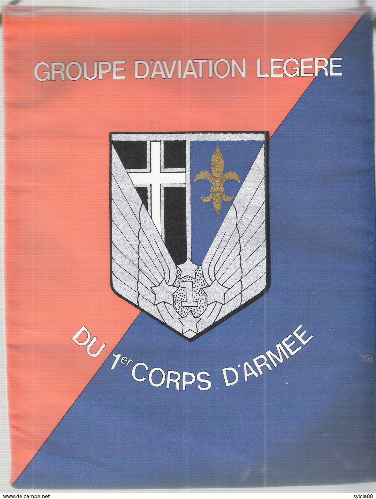 FANION GROUPE D'AVIATION LEGERE DI 1er CORPS D'ARMEE - Patches