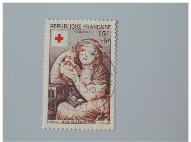France 1007 Oblitéré TTB  Année 1954 - Oblitérés