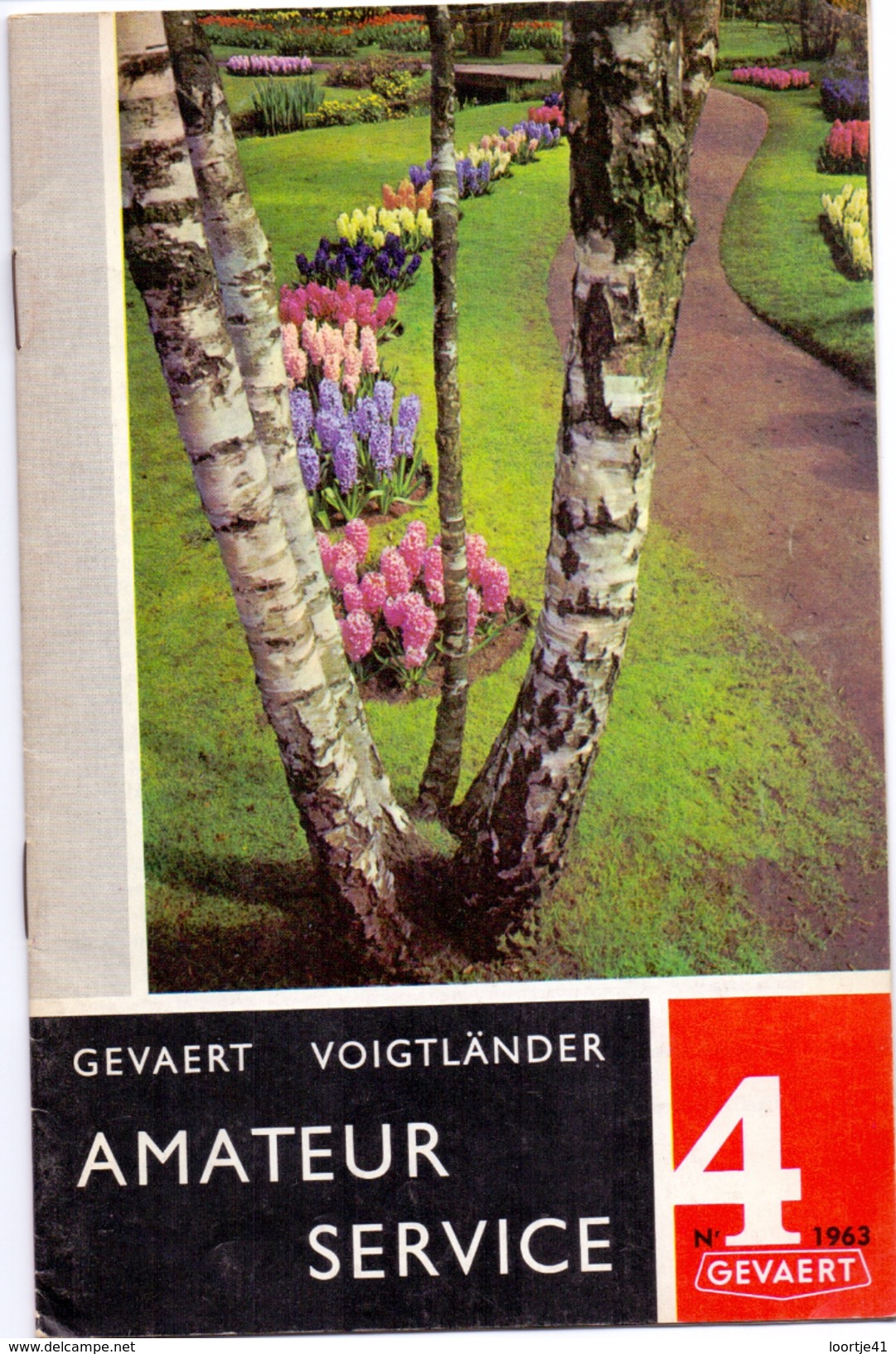 Magazine - Tijdschrift Fotografie Foto Amateur Service - Pub Reclame - Gevaert Mortsel Antwerpen 4/ 1963 - Pratique