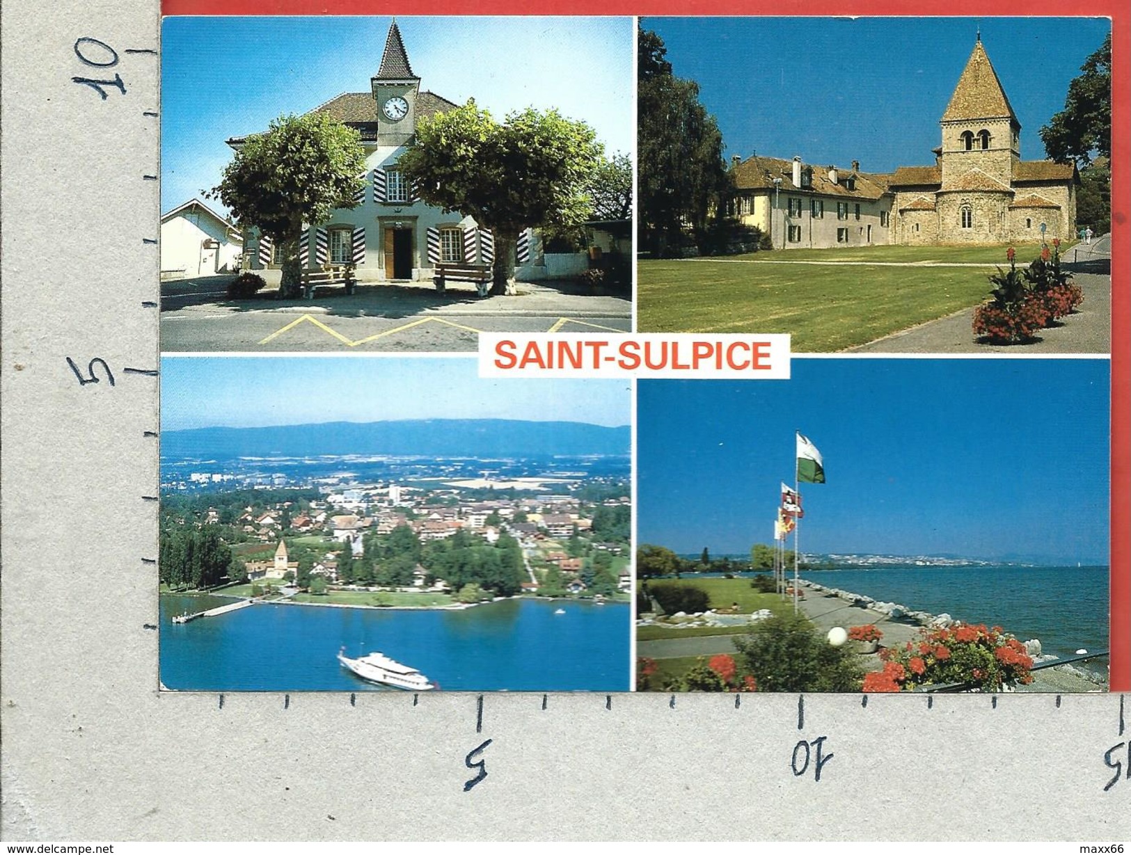 CARTOLINA VG SVIZZERA - SAINT SULPICE - Panorama - Vedutine - 10 X 15 - ANN. SPECIALE 1998 - Saint-Sulpice