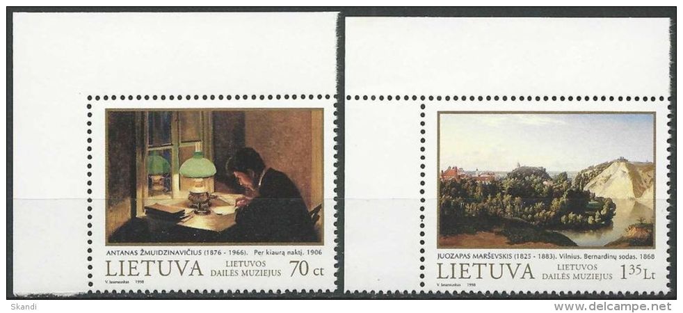 LITAUEN 1998 Mi-Nr. 678/79 ** MNH - Lithuania