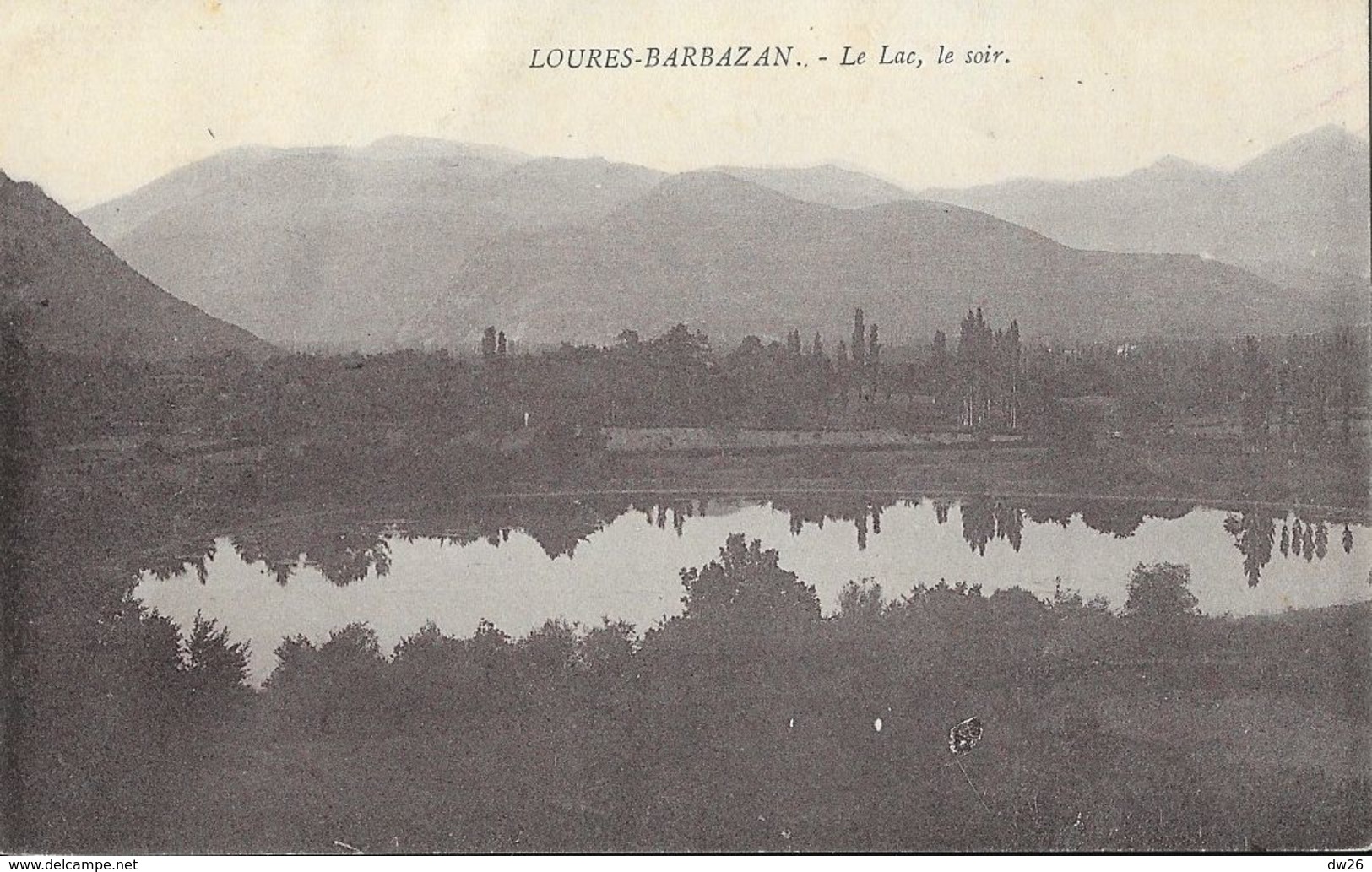 Loures-Barbazan - Le Lac, Le Soir - Edition Nouvelles Galeries - Barbazan