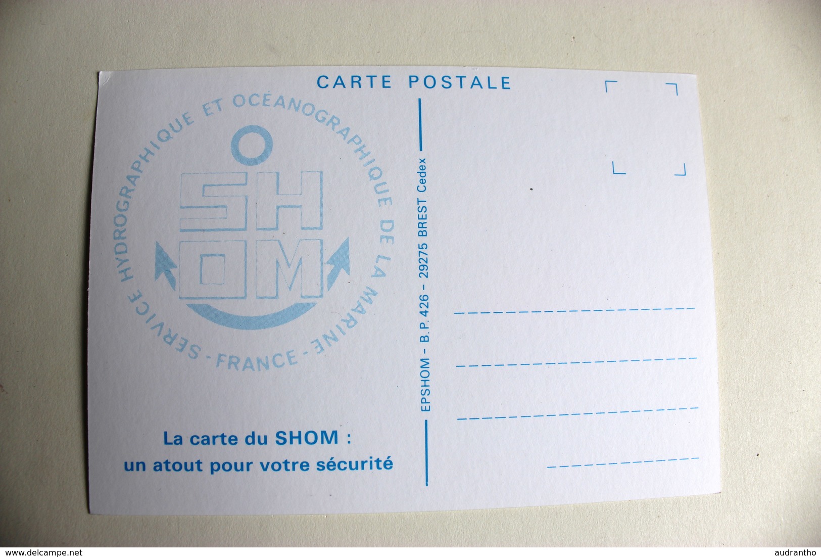 CPM Guadeloupe Les Saintes Carte Du SHOM Service Hydrographique Et Océanographique De La Marine - Autres & Non Classés