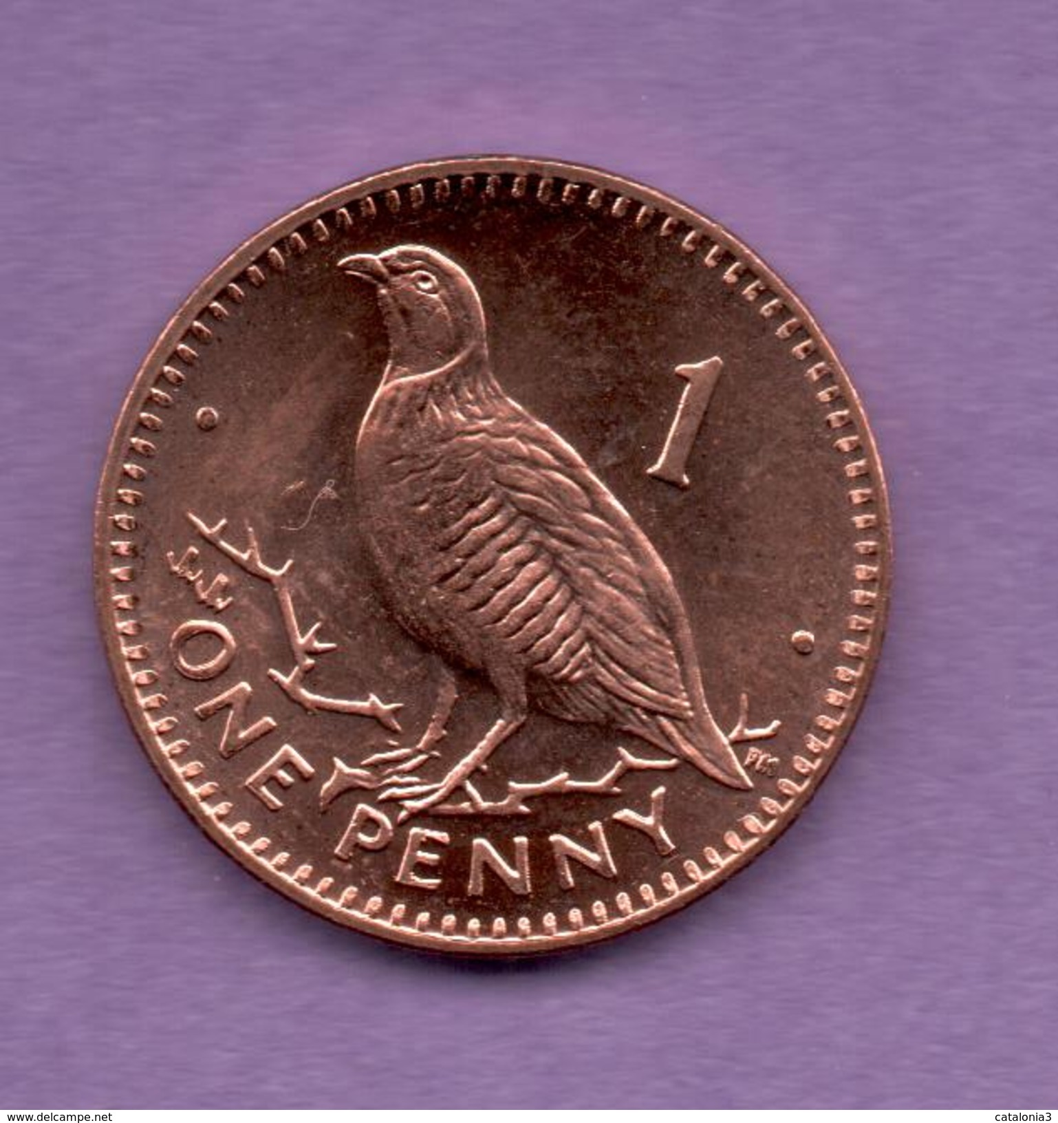 GIBRALTAR - 1 PENNY 2001 - Gibraltar