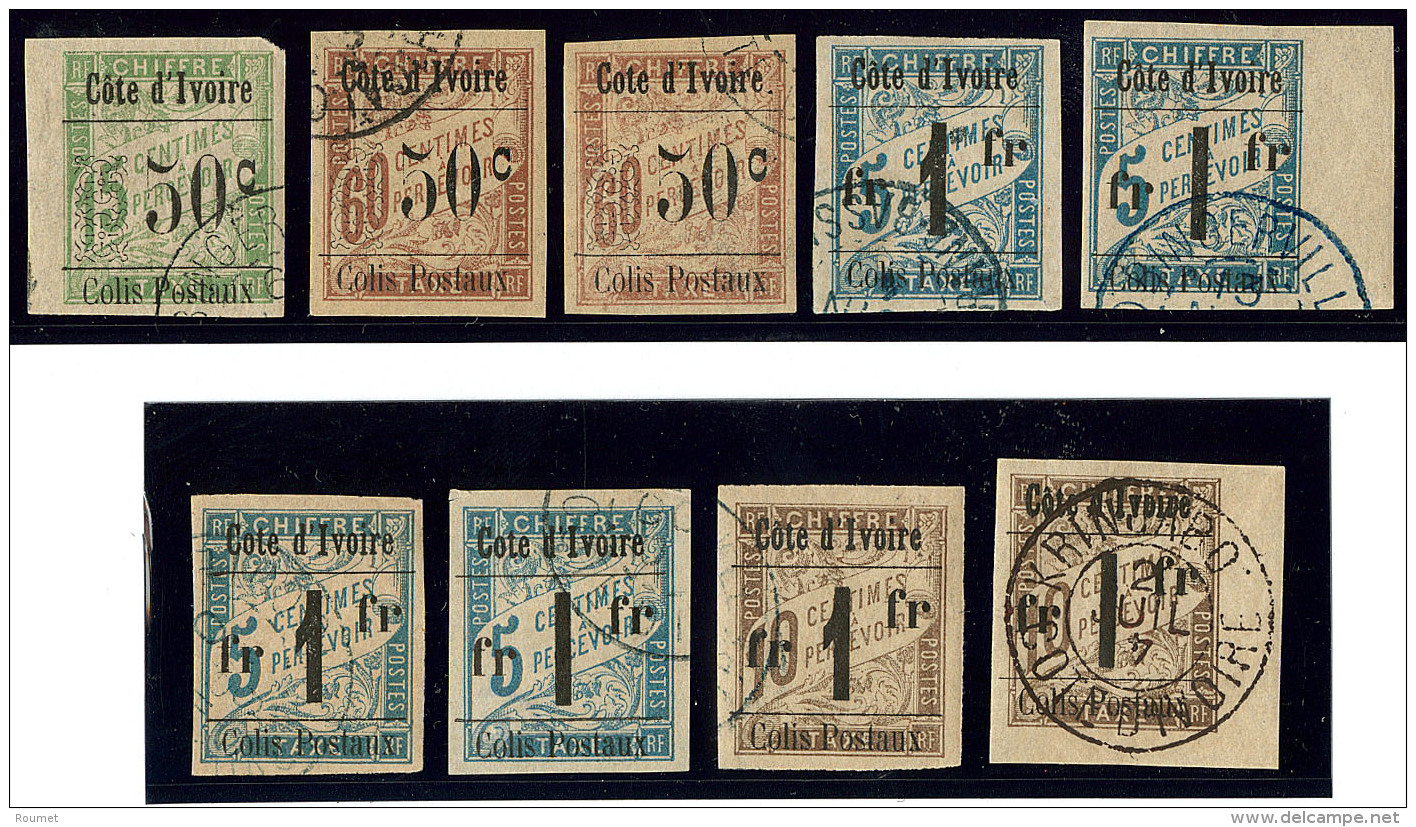 Colis Postaux. Nos 5, 6, 6d, 7, 7a, 7q, 7r, 8, 8a. - TB - Andere & Zonder Classificatie