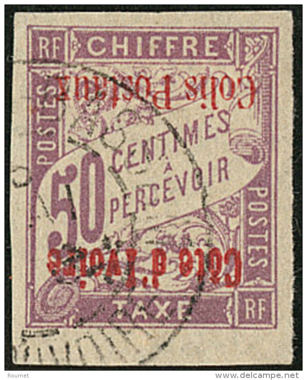 Colis Postaux. Surcharge Renvers&eacute;e. No 3a, Petit Bdf. - TB - Andere & Zonder Classificatie