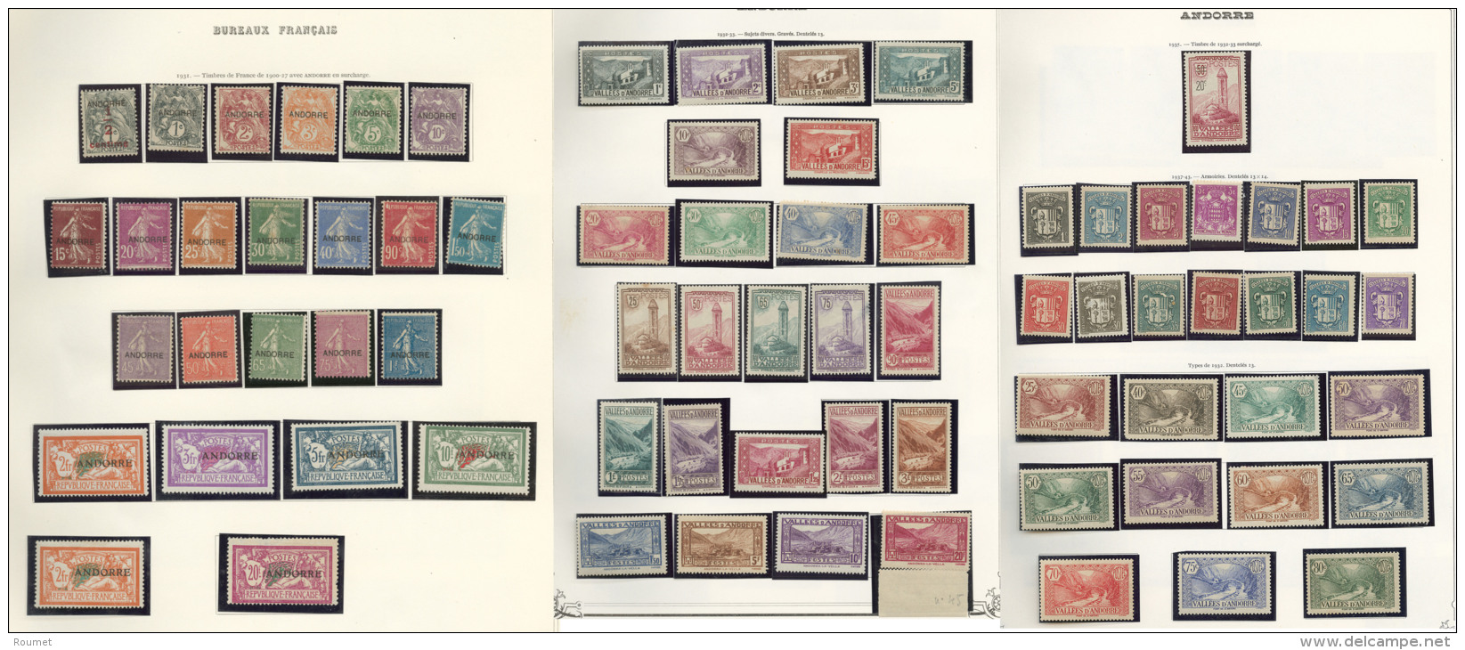 Collection. 1931-1981 (Poste, PA, Taxe), Des Valeurs Moyennes Et S&eacute;ries Compl&egrave;tes Dont 1/23, Des Doubles O - Other & Unclassified