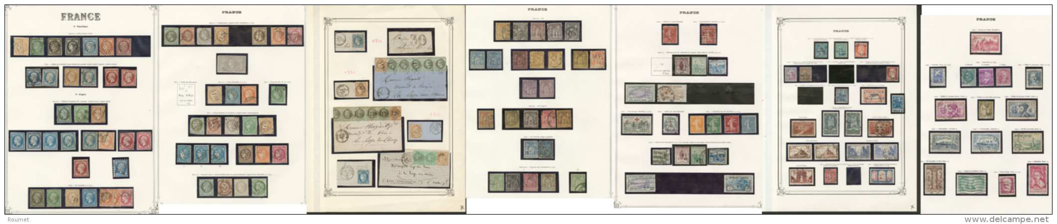 1849-1996 (Poste, PA, Pr&eacute;os, Taxe, Etc.), Des Valeurs Moyennes Et S&eacute;ries Compl&egrave;tes, Les Classiques - Verzamelingen