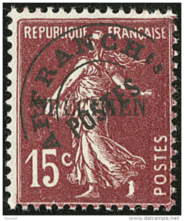 SPECIMEN. Pr&eacute;oblit&eacute;r&eacute;s. No 86. - TB - Cursussen