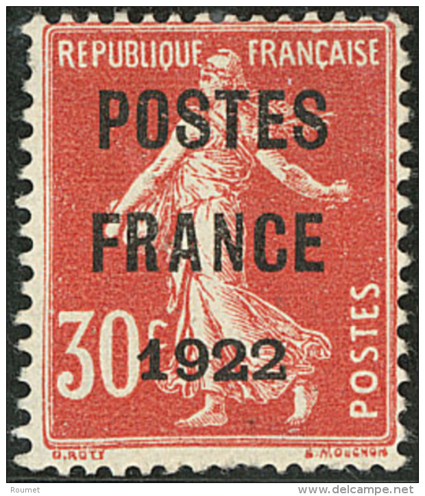 Postes France. No 38 (Maury 39). - TB - Andere & Zonder Classificatie