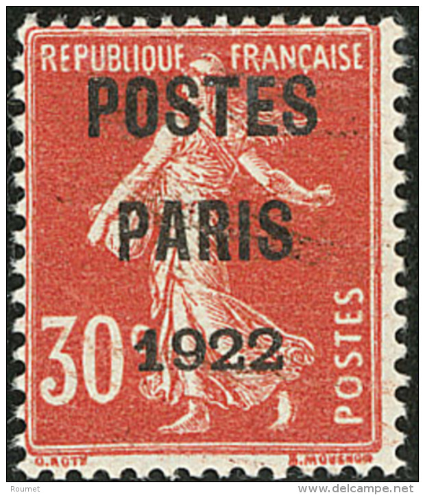 Postes Paris. No 32 (Maury 36). - TB - Andere & Zonder Classificatie