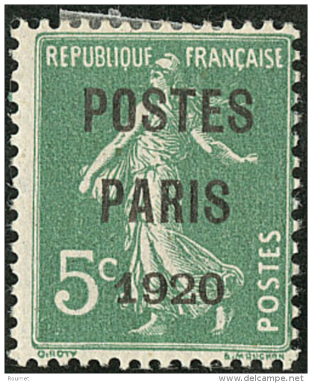 Postes Paris. No 24 (Maury 25). - TB - Andere & Zonder Classificatie