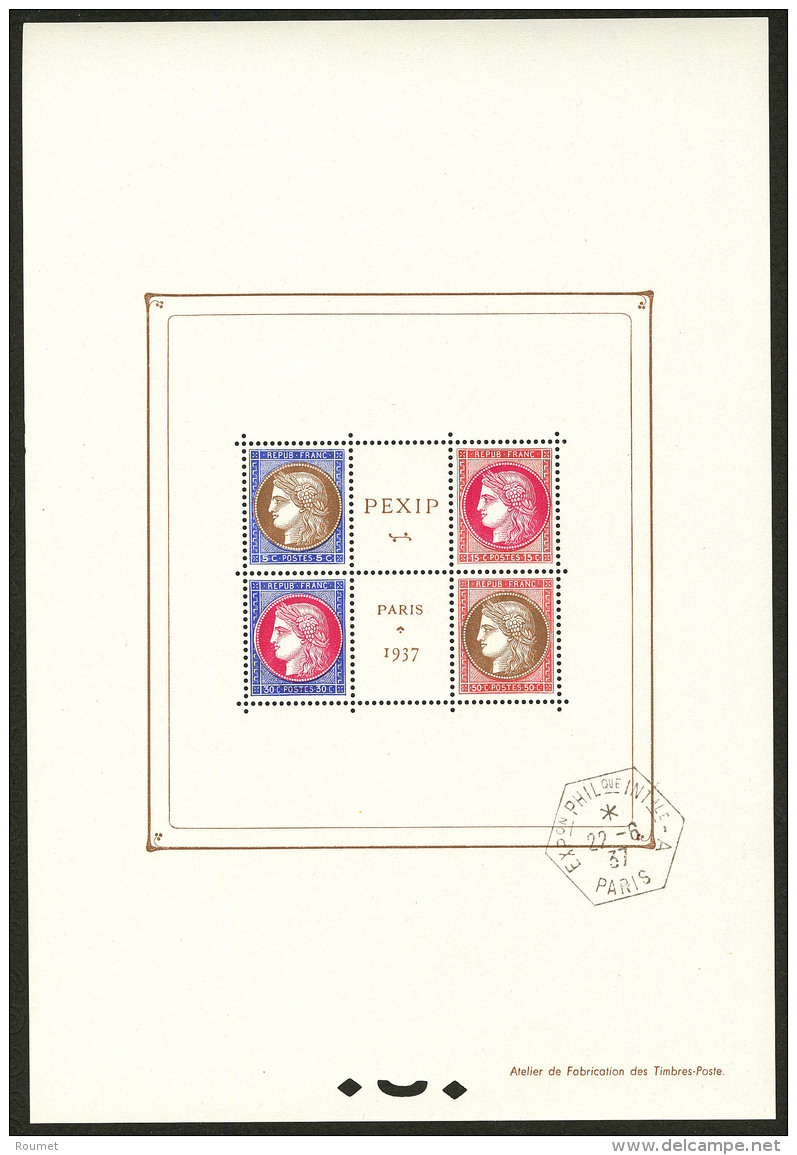 PEXIP. Oblit&eacute;r&eacute; Hors Timbres. No 3, Obl Cad 22.6.37. - TB - Andere & Zonder Classificatie