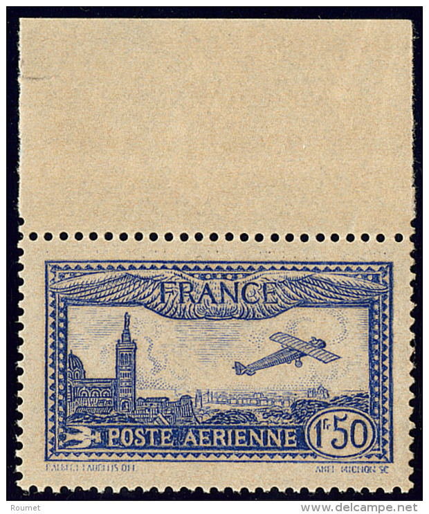 No 6b (Maury 6ba), Outremer Vif, Bdf, L&eacute;g&egrave;rement Jauni Sinon TB - 1927-1959 Postfris