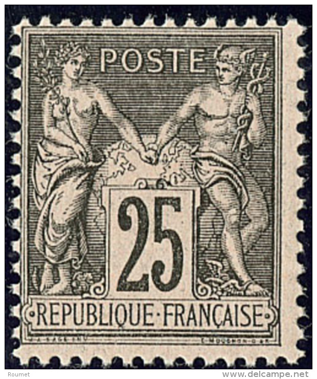 No 97, Noir Sur Rose, Tr&egrave;s Frais. - TB - 1876-1878 Sage (Type I)