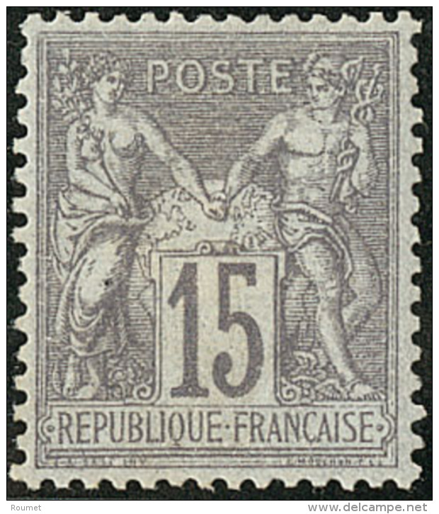 No 66, Gris, Tr&egrave;s Frais Et Centr&eacute;. - TB - 1876-1878 Sage (Type I)