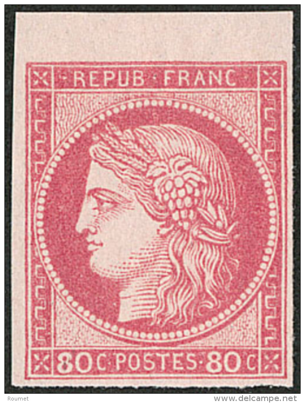 Non Dentel&eacute;. No 57, Tr&egrave;s Frais. - TB. - R - 1871-1875 Cérès