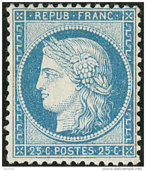 Type II. No 60II, Bleu, Tr&egrave;s Frais. - TB. - R - 1871-1875 Cérès