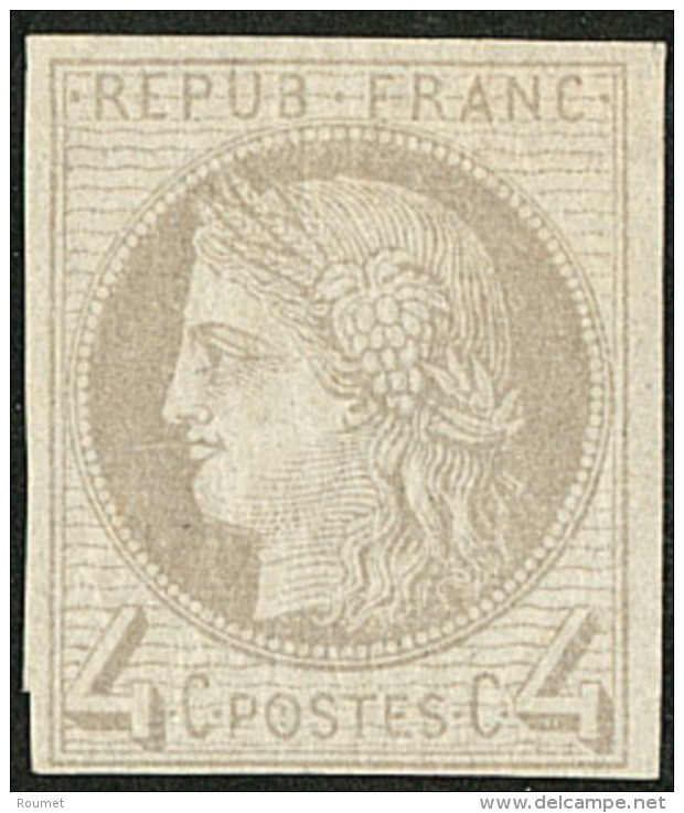 Non Dentel&eacute;. No 52b. - TB - 1871-1875 Cérès