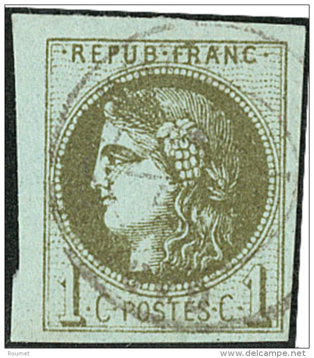 No 39III, Petit Bdf, Obl Cad, Jolie Pi&egrave;ce. - TB - 1870 Uitgave Van Bordeaux