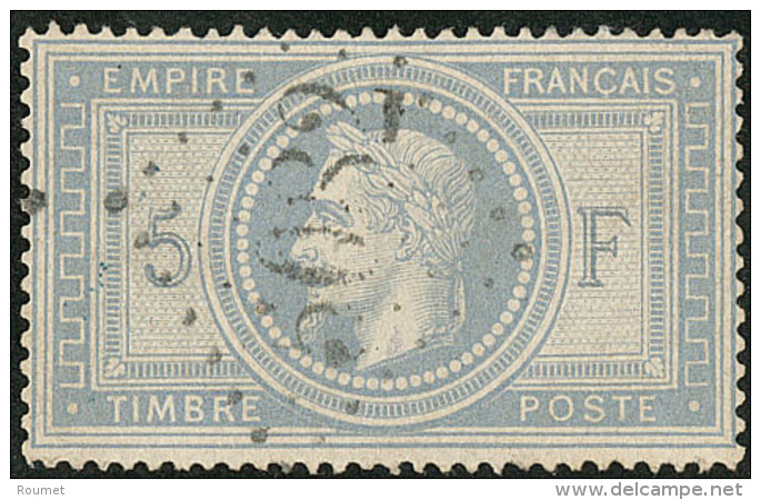 No 33, Obl Gc 5032, Pli D'angle, TB D'aspect - 1863-1870 Napoleone III Con Gli Allori
