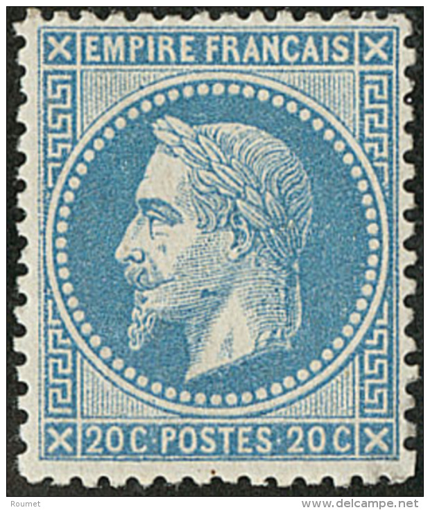 No 29I, Bleu, Tr&egrave;s Frais. - TB - 1863-1870 Napoleone III Con Gli Allori