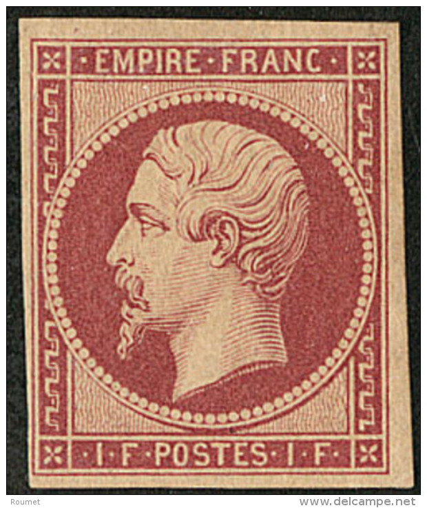 R&eacute;impression. No 18e. - TB. - R - 1853-1860 Napoleone III