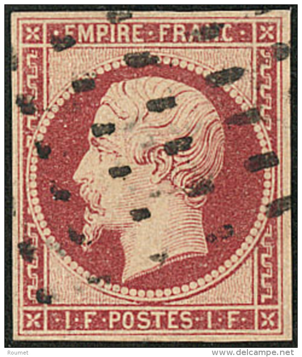 No 18, Obl Gros Points. - TB. - R - 1853-1860 Napoleon III