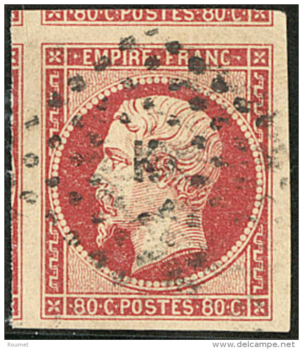 No 17Ad, Vermillonn&eacute;, Trois Voisins, Ex Choisi. - TB - 1853-1860 Napoleon III