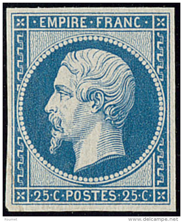 No 15, Bleu, Superbe. - RR - 1853-1860 Napoleone III