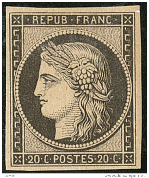 R&eacute;impression. No 3k. - TB - 1849-1850 Ceres