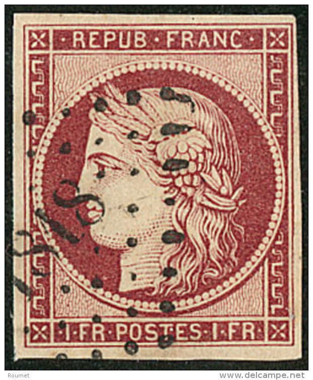 No 6e, Obl Pc 1818, Jolie Pi&egrave;ce. - TB. - R - 1849-1850 Cérès