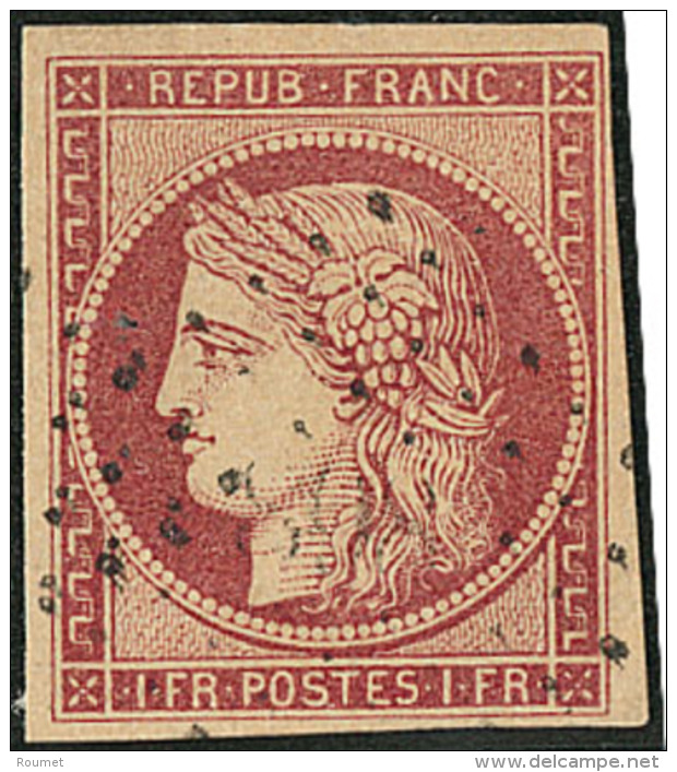 No 6c, Obl Pc. - TB - 1849-1850 Ceres