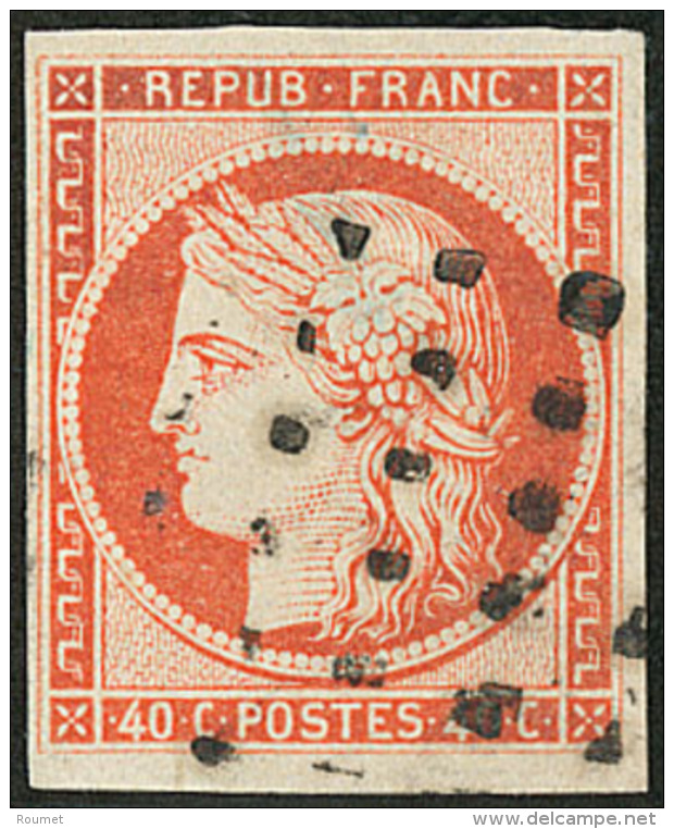 No 5b, Obl Gros Points, Jolie Pi&egrave;ce. - TB - 1849-1850 Cérès