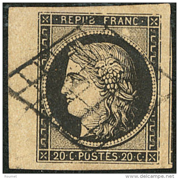 No 3, Bdf + Deux Voisins. - TB - 1849-1850 Ceres